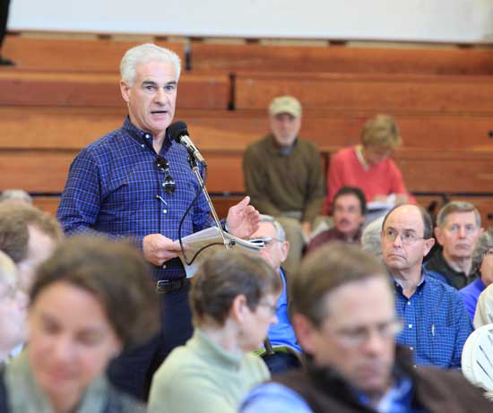 Leo Blair address his concerns about the cost of looming retirement benefits.